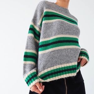 COPY - UO Oversized Striped Boyfriend Sweater